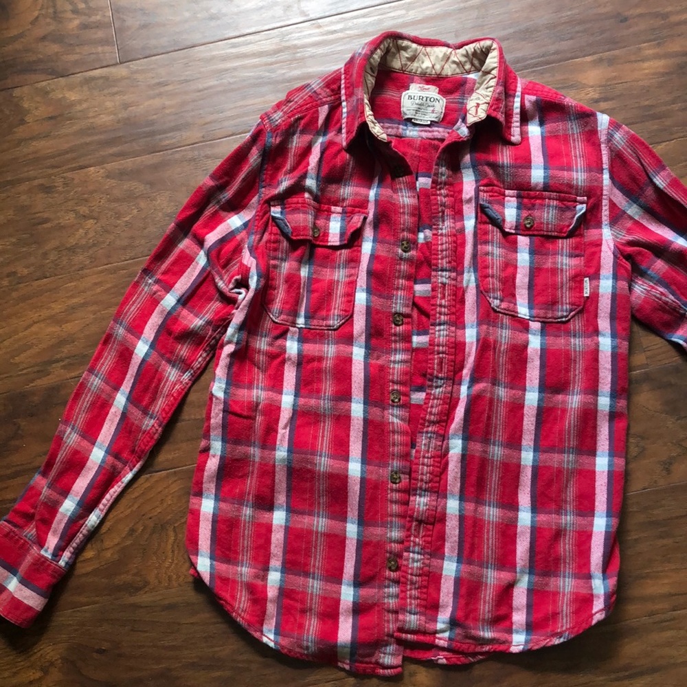 Red Burton Flannel